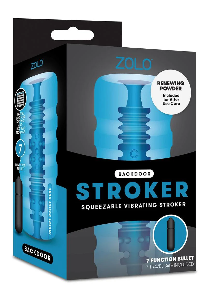 Backdoor Squeezable Vibrating Stroker - Image 4