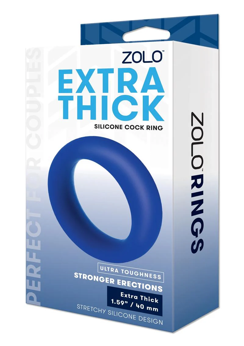 Extra Thick Silicone Cock Ring - Image 3