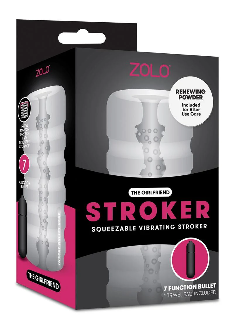 The Girlfriend Squeezable Vibrating Stroker - Image 4