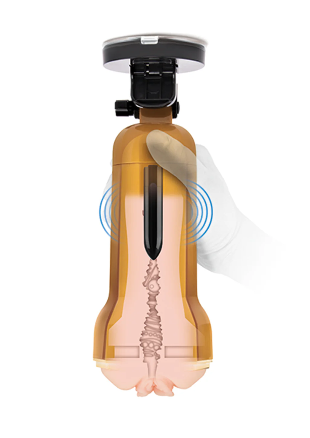 Vibrating Personal Trainer Mountable Stroker - Image 3