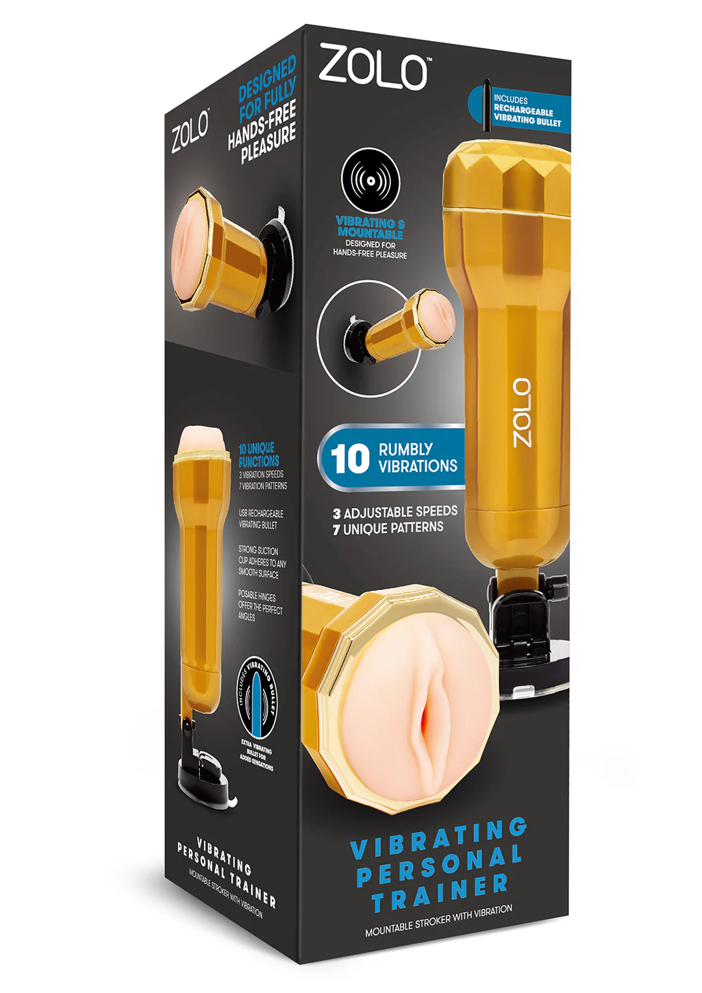Vibrating Personal Trainer Mountable Stroker - Image 4